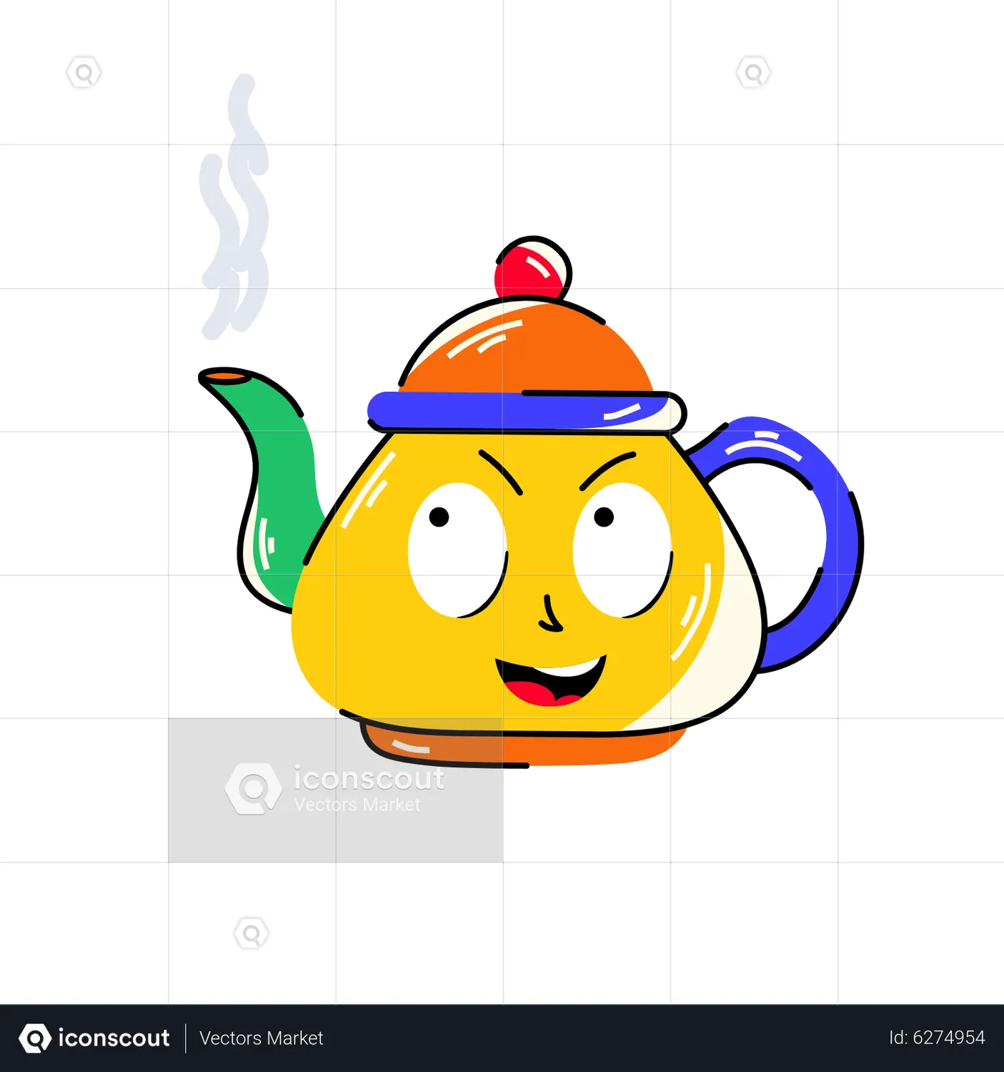 Teapot Animated Icon download in JSON, LOTTIE or MP4 format