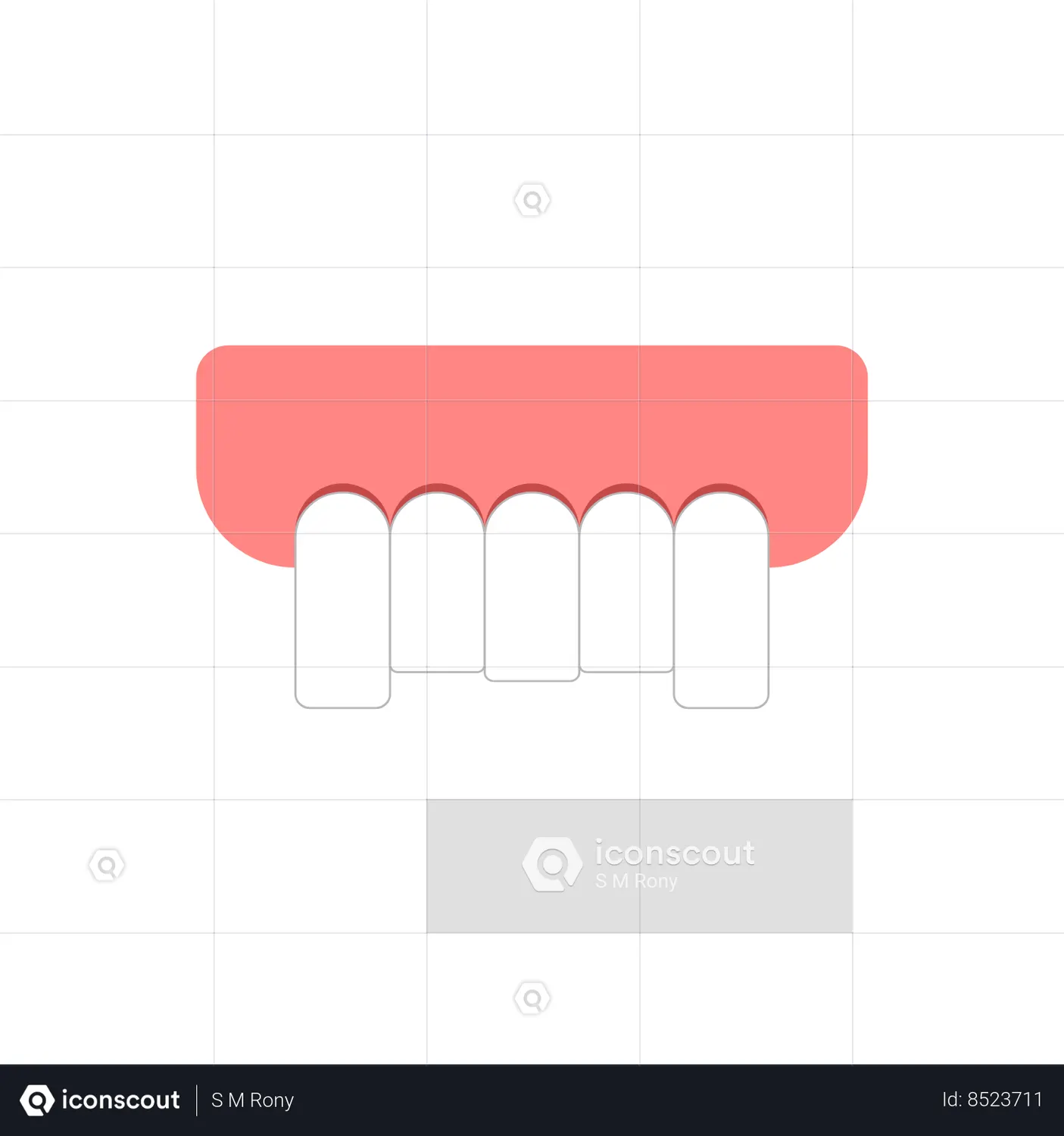 Teeth Brace Animated Icon download in JSON, LOTTIE or MP4 format