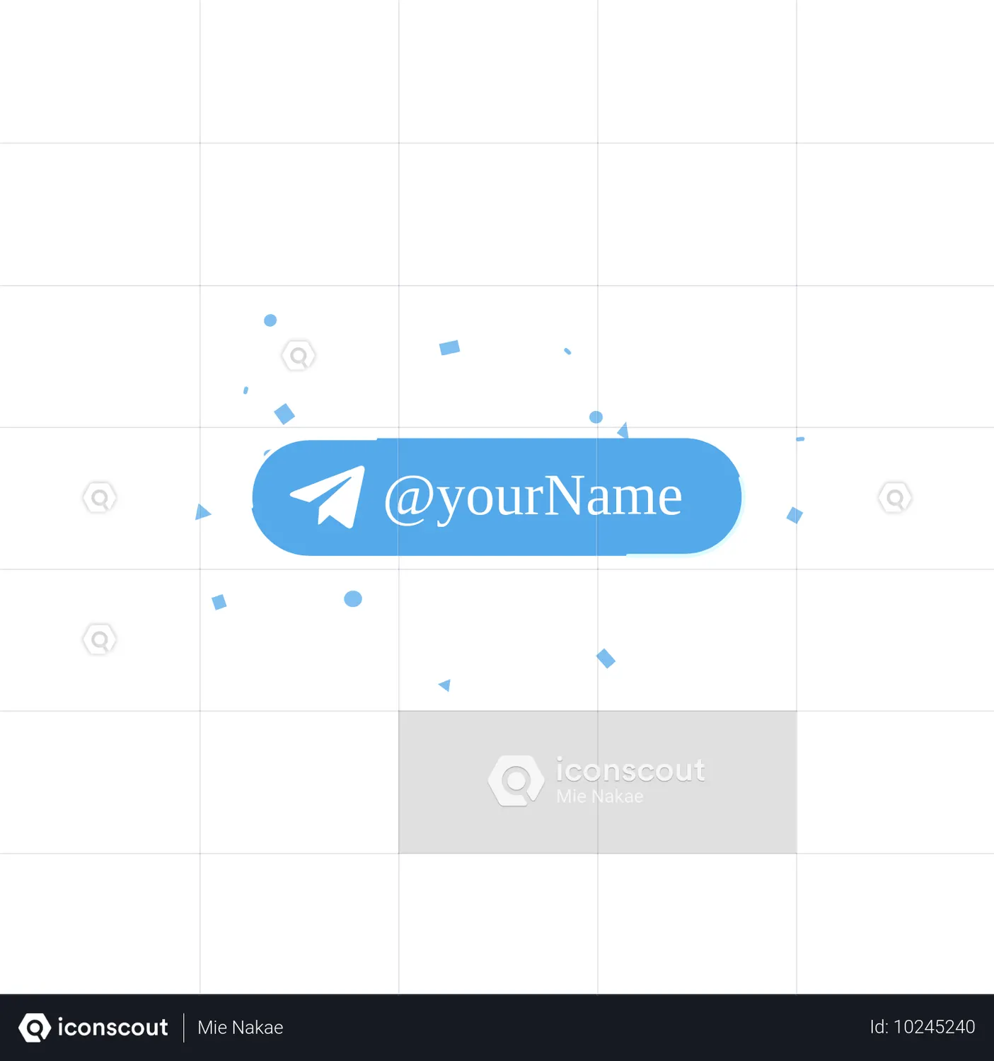 Telegram Join Us Button Add Your Channel Name Logo Animation - Free Download Logos Logo Animations | IconScout