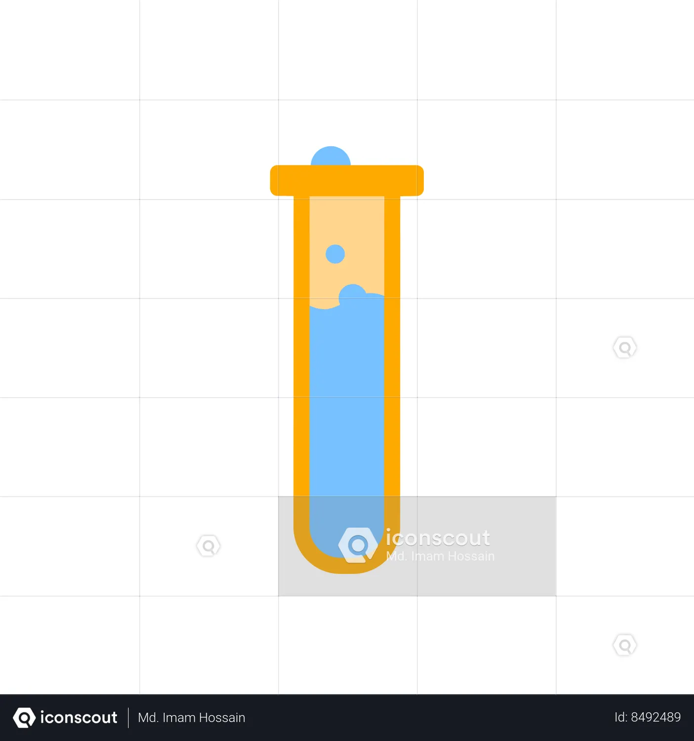 Test Tube Animated Icon download in JSON, LOTTIE or MP4 format
