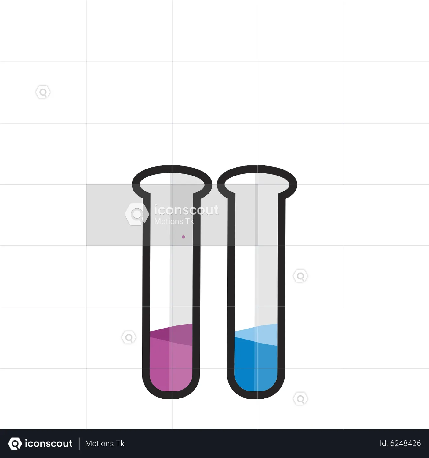 Test Tube Animated Icon download in JSON, LOTTIE or MP4 format