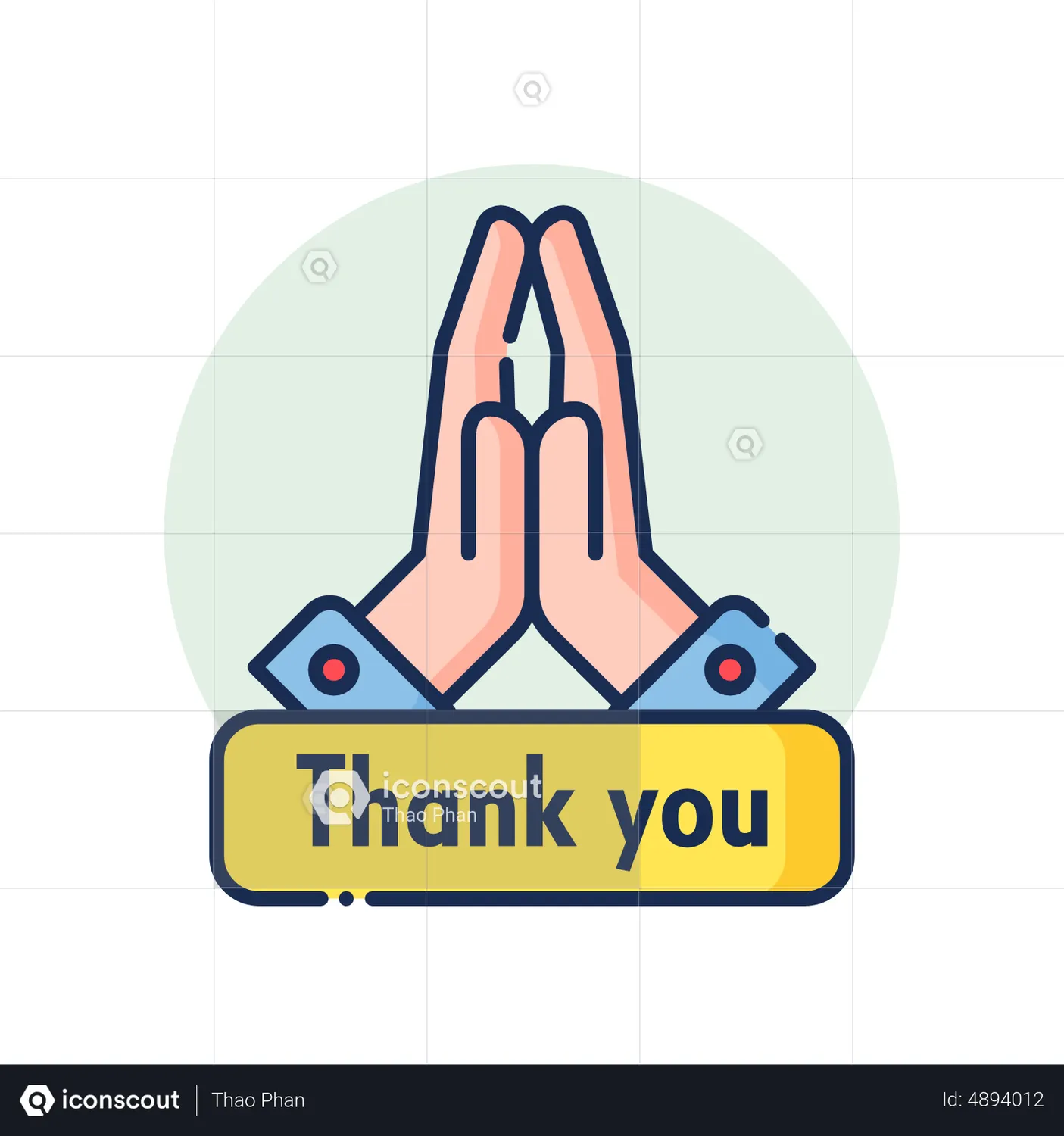 Thank You Hand Gesture Animation - Free Download Miscellaneous ...