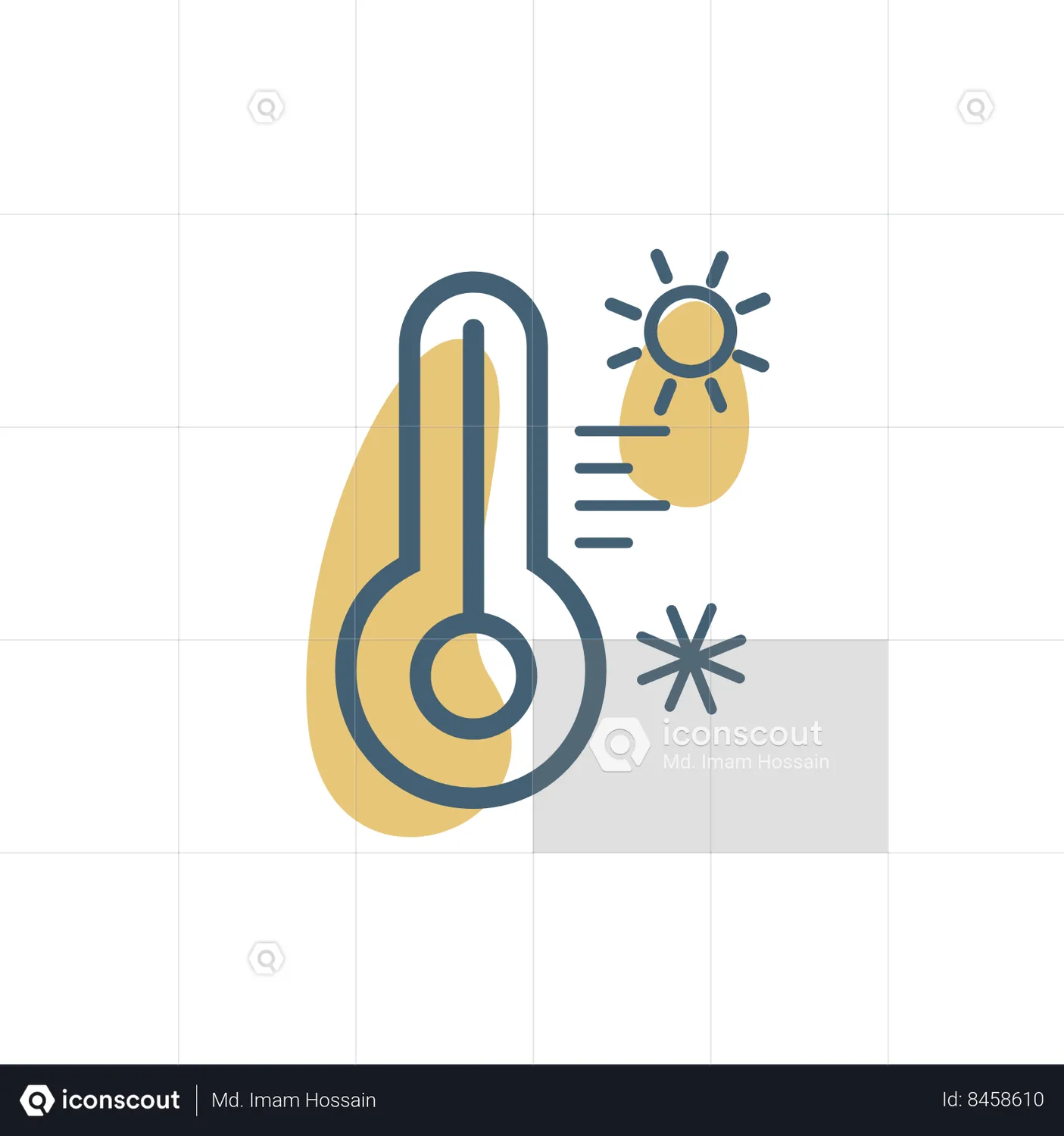 Thermometer Animated Icon download in JSON, LOTTIE or MP4 format