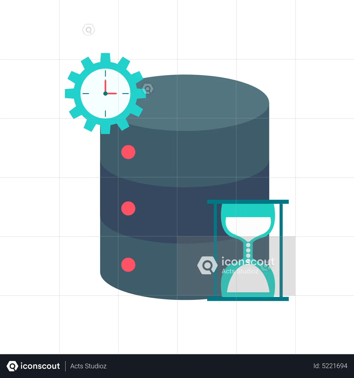 Timeline Animated Icon download in JSON, LOTTIE or MP4 format
