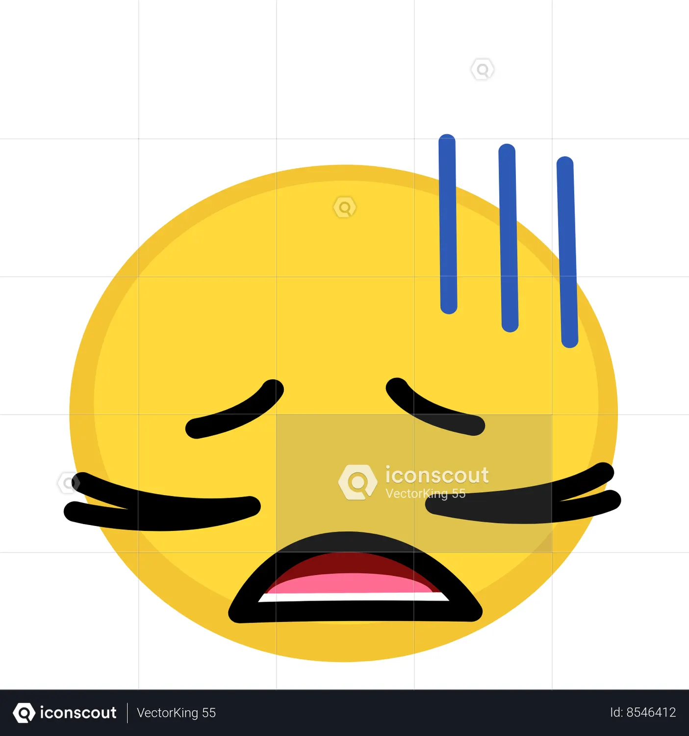 Tired Emoji Animated Icon - Free Download Sign & Symbols Animated Icons | IconScout