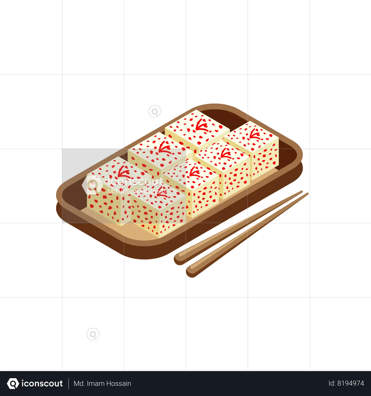 Tofu Animated Icon download in JSON, LOTTIE or MP4 format