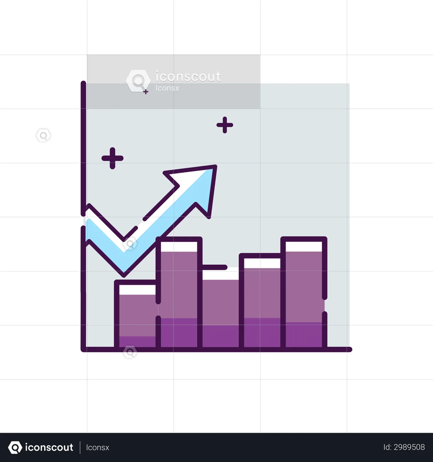 Trading Chart Animated Icon download in JSON, LOTTIE or MP4 format