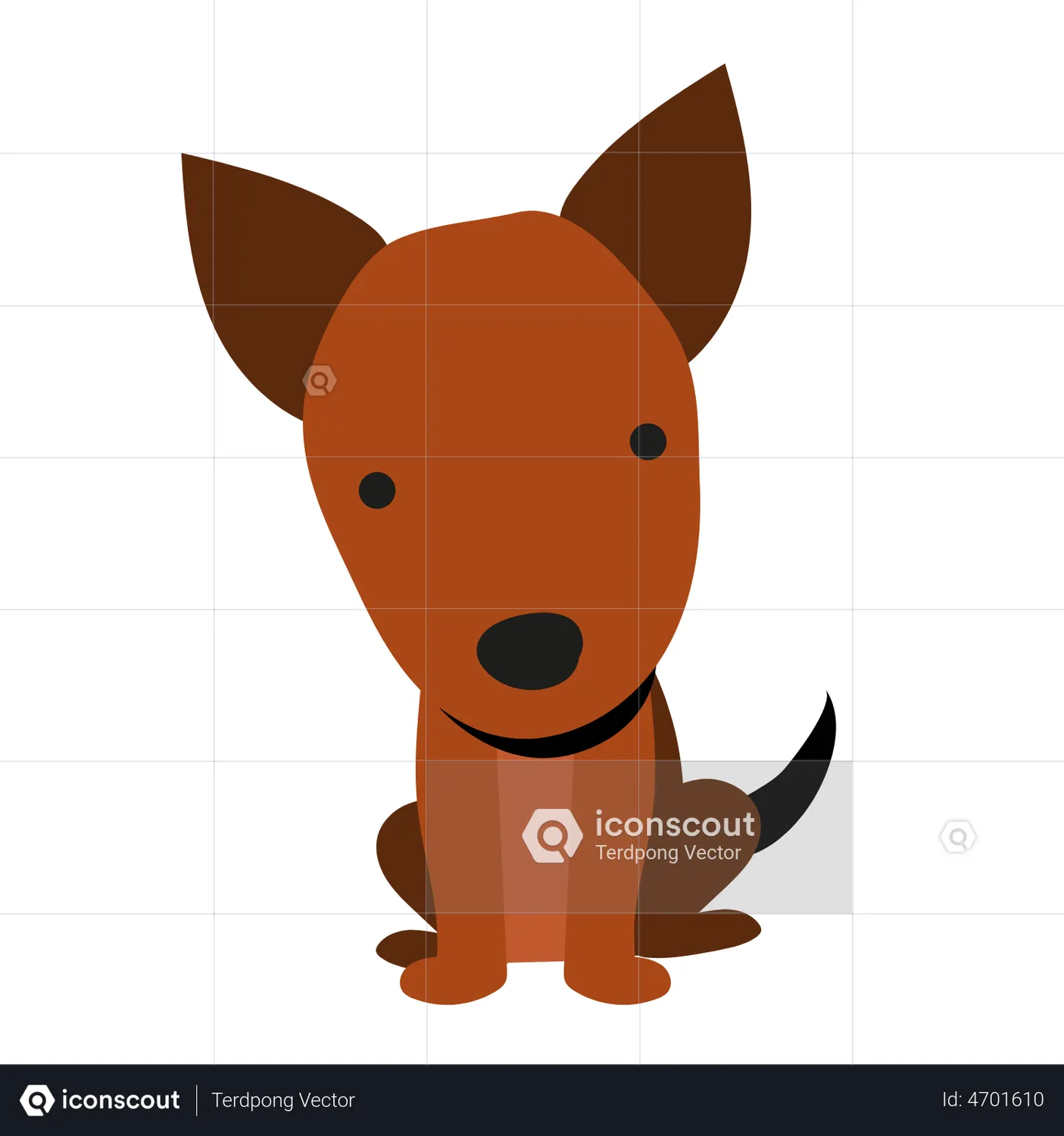 Obtén Un Perro Estaba Sentado Moviendo La Cola Animation de por descarga  gratuita en Animal Animations | IconScout