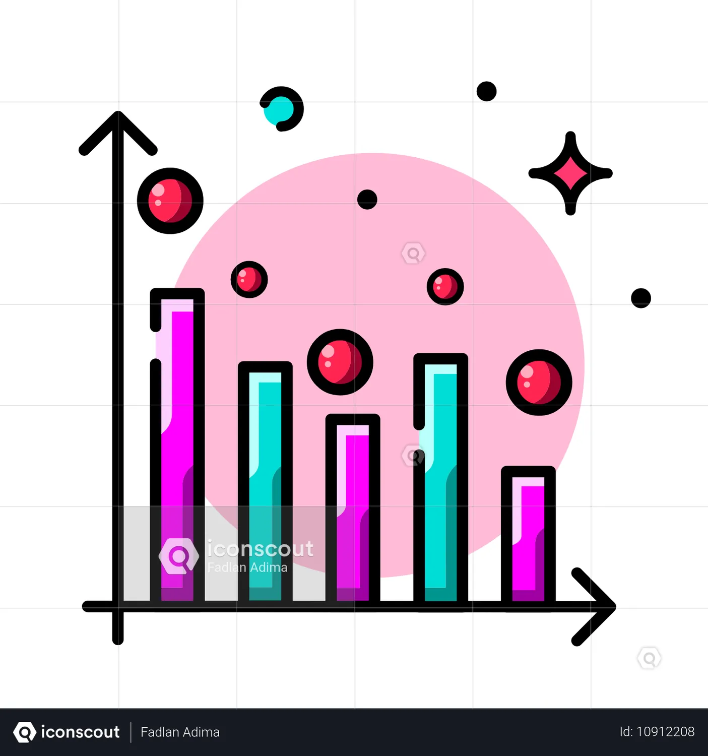 Upward Trending Graph Animated Icon - Free Download Business Animated ...