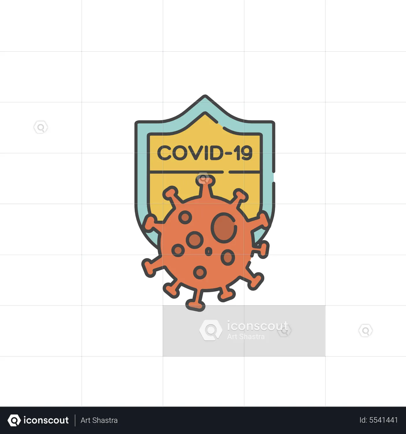 Virus infection Animated Icon download in JSON, LOTTIE or MP4 format