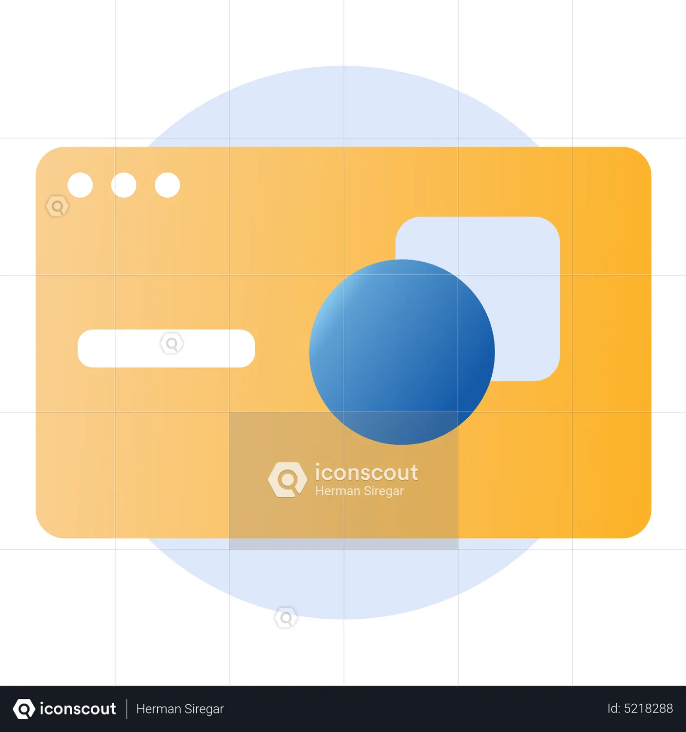 Visual Identity Animated Icon download in JSON, LOTTIE or MP4 format
