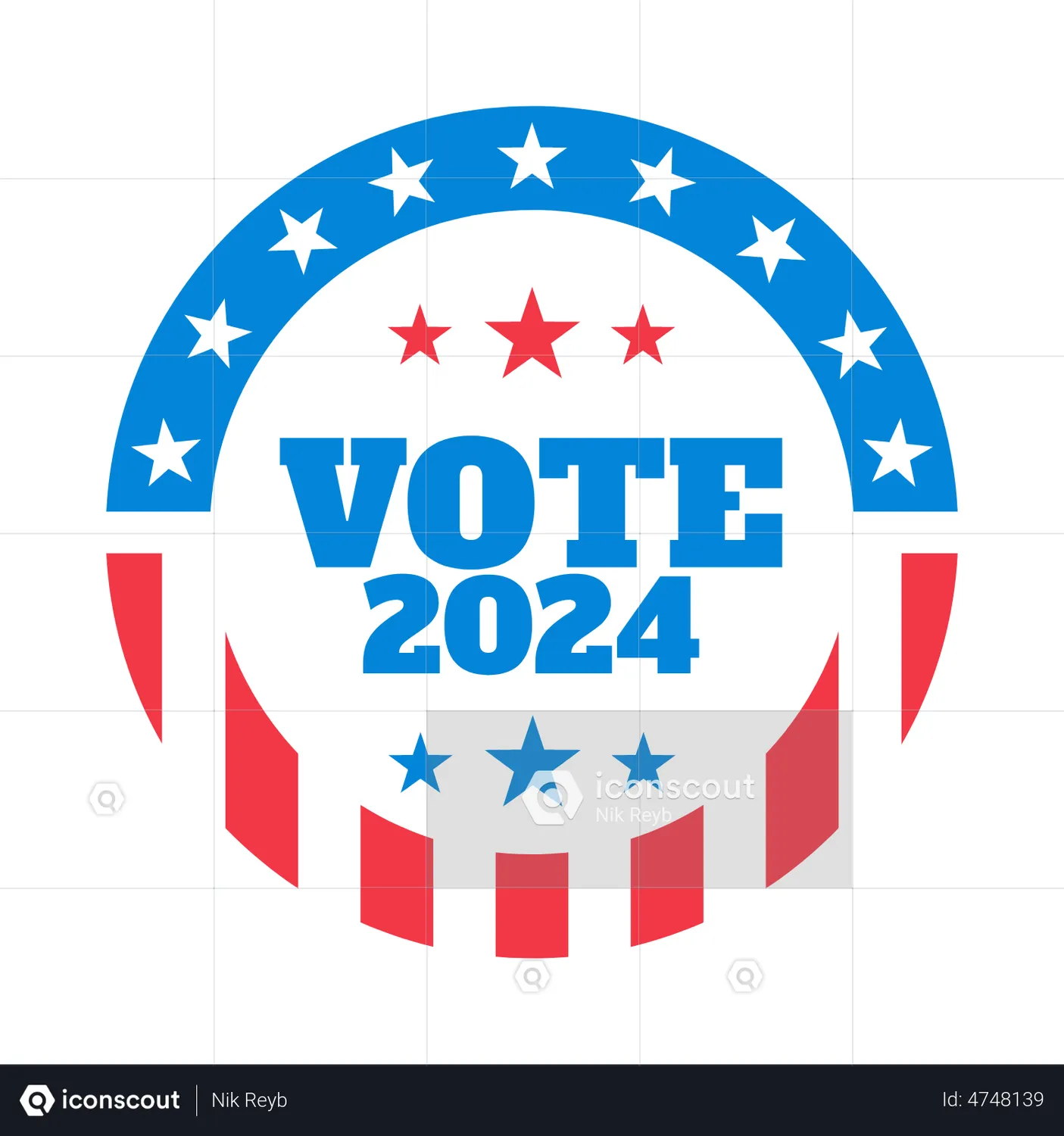 Vote 2024 Animation - Free Download Sign & Symbols Animations | IconScout