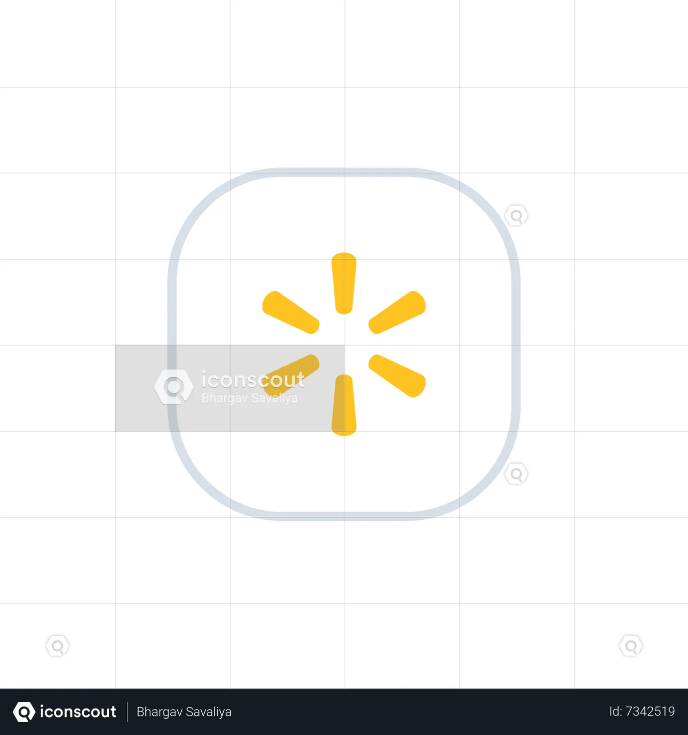 Walmart Logo Animated Logo download in JSON, LOTTIE or MP4 format