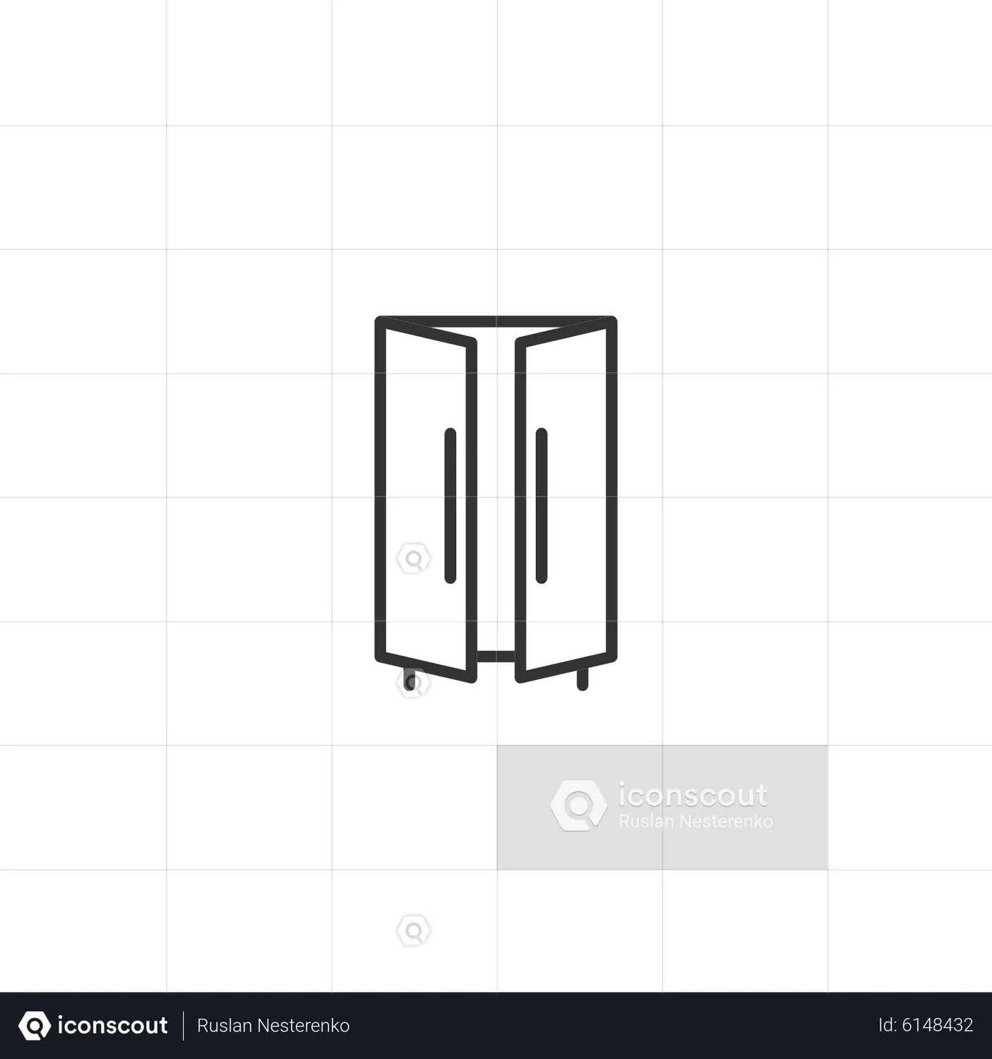 Wardrobe Animated Icon download in JSON, LOTTIE or MP4 format