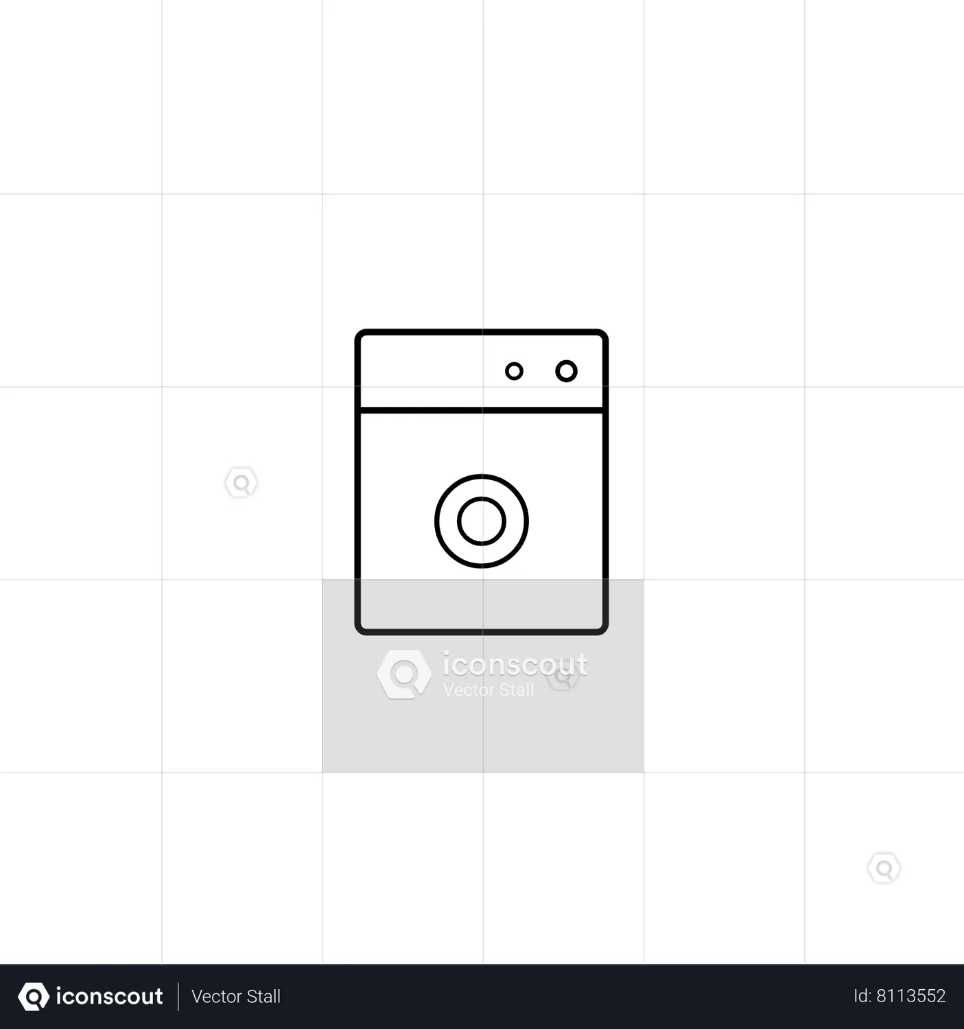 Washing Machine Animated Icon Download In Json, Lottie Or Mp4 Format