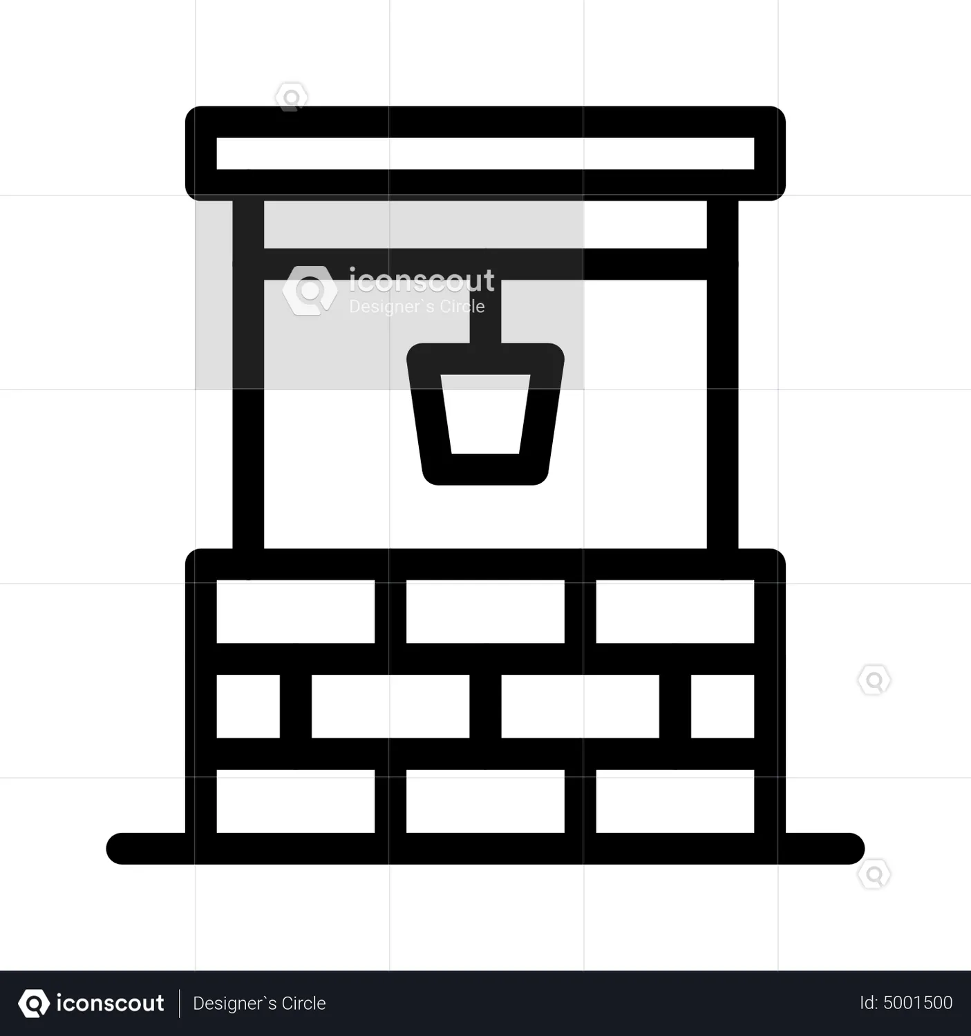 Water Well Animated Icon download in JSON, LOTTIE or MP4 format