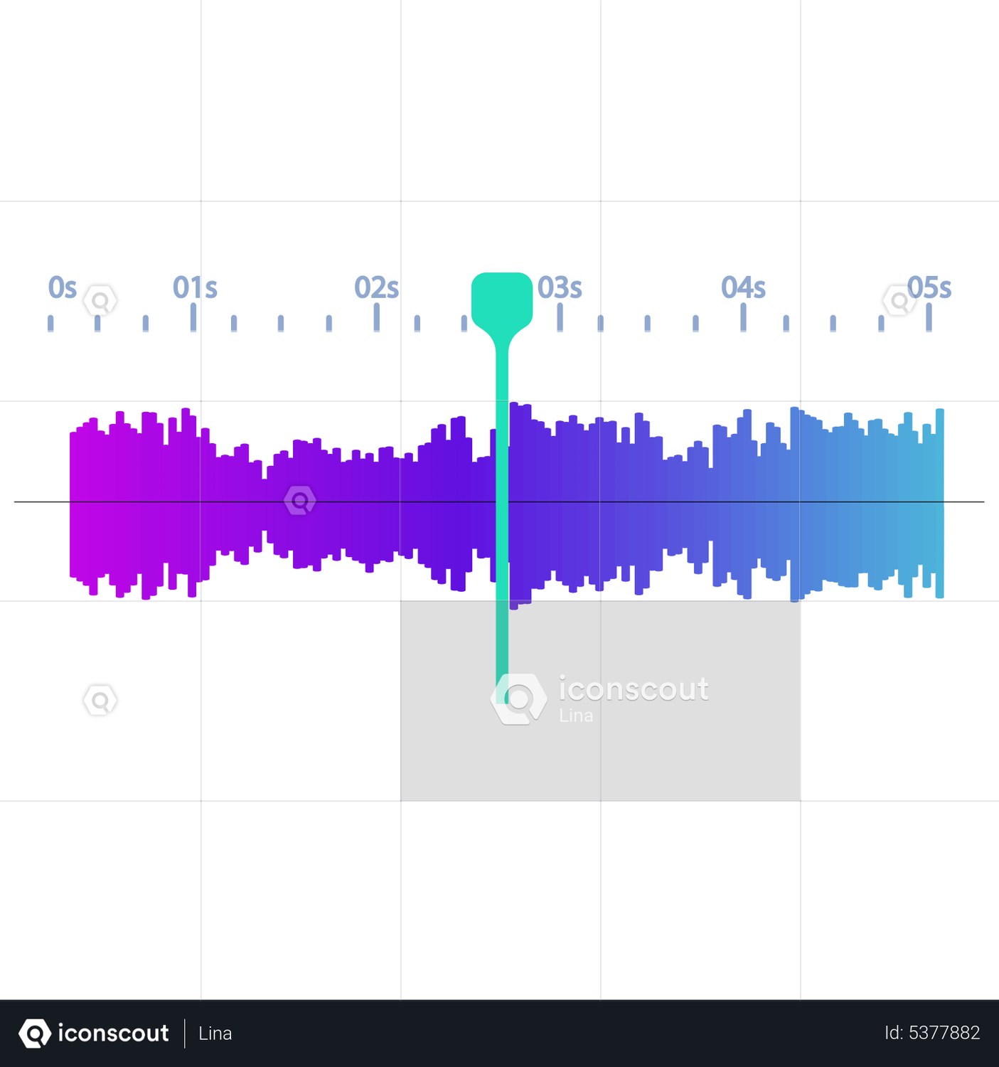Waveform Animation by Lina | LottieFiles