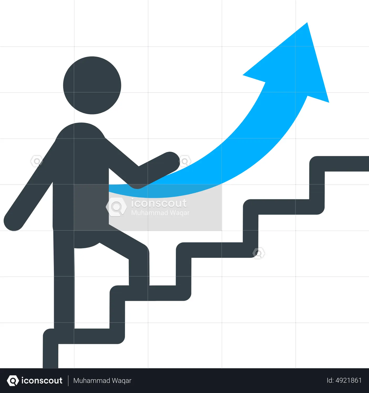Way To Success Animated Icon - Free Download Business Animated Icons | IconScout