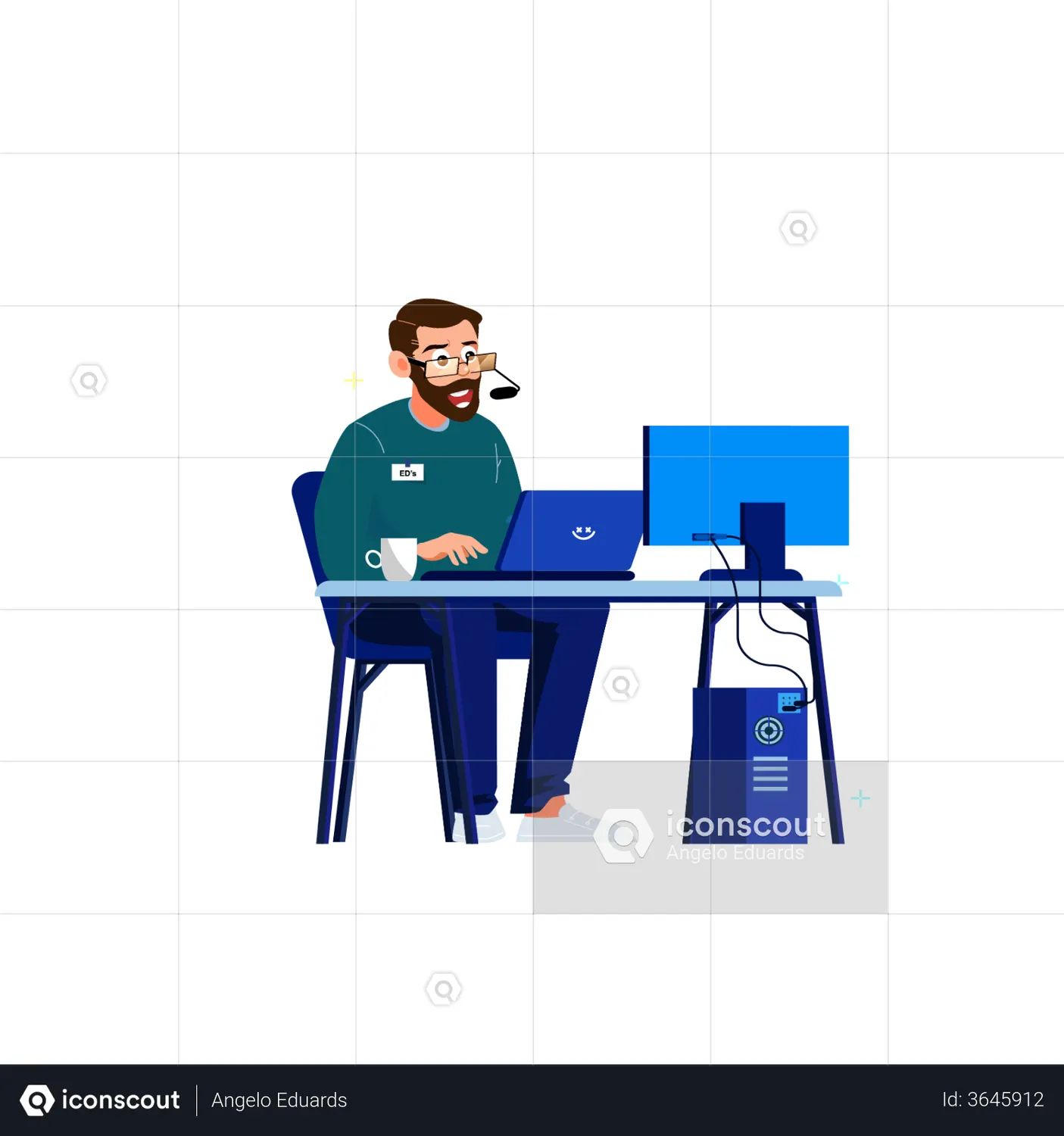 Web Development Animated Icon download in JSON, LOTTIE or MP4 format