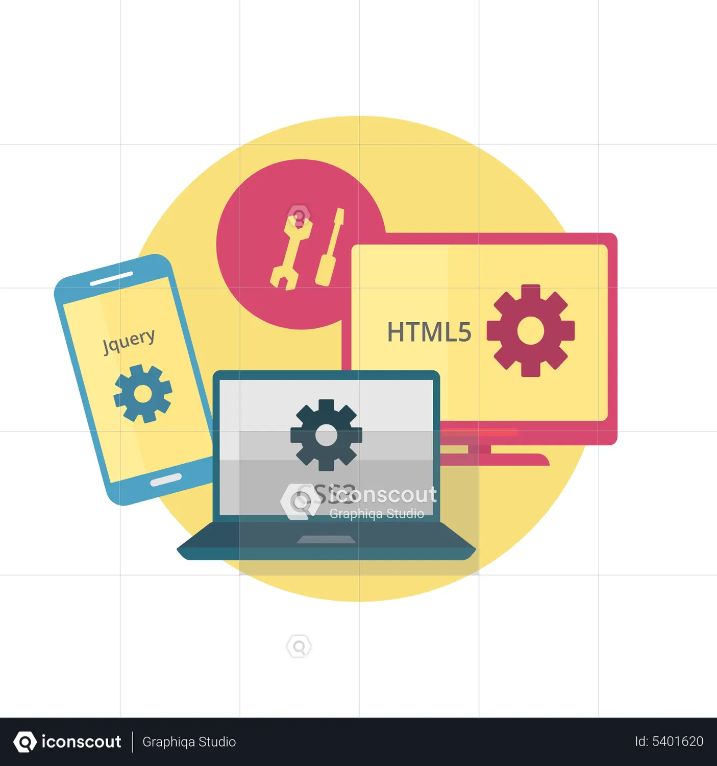 Web Programing Language Animated Icon - Free Download Design ...