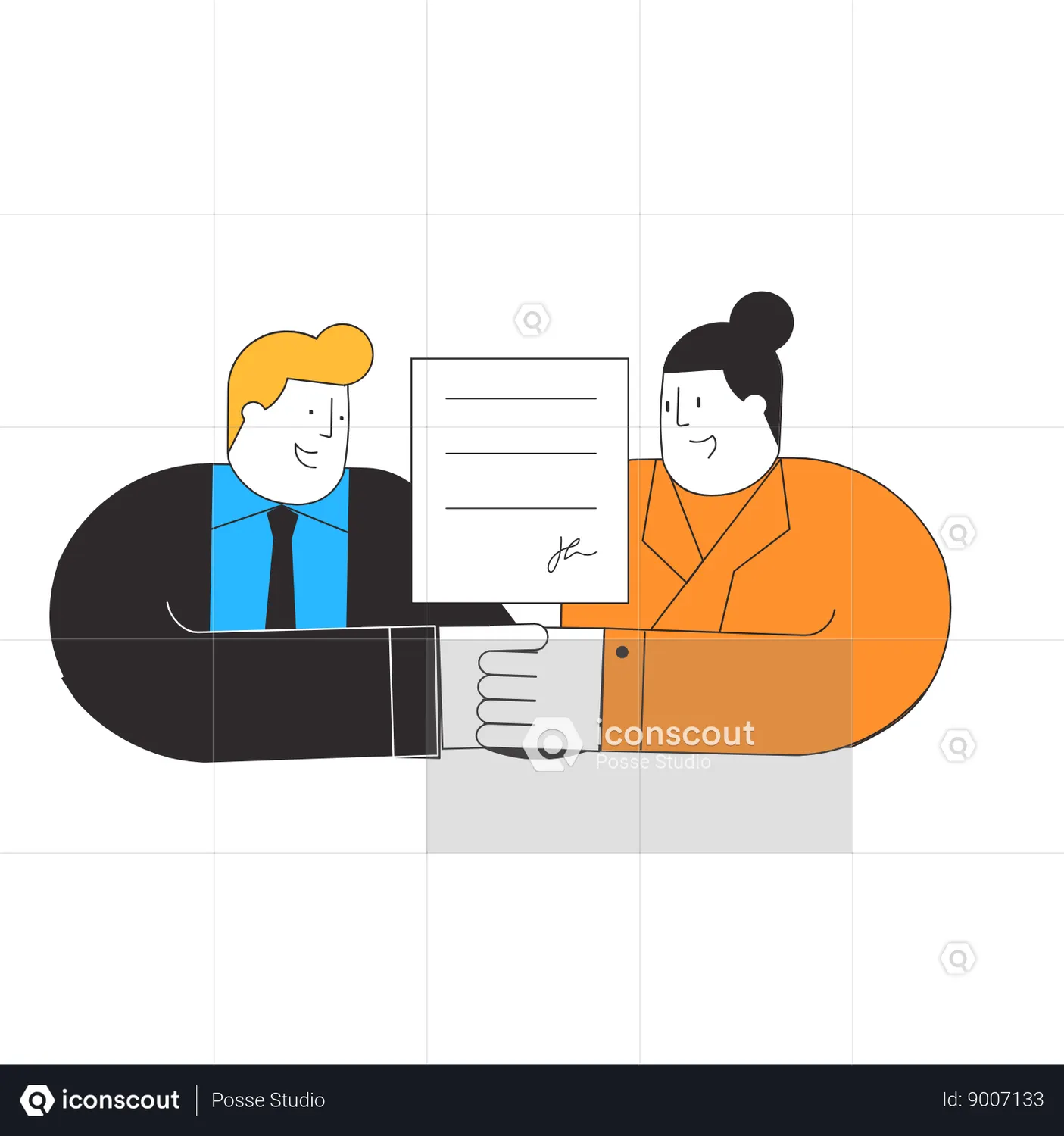 Work Cooperation Animation - Free Download Business Animations | IconScout