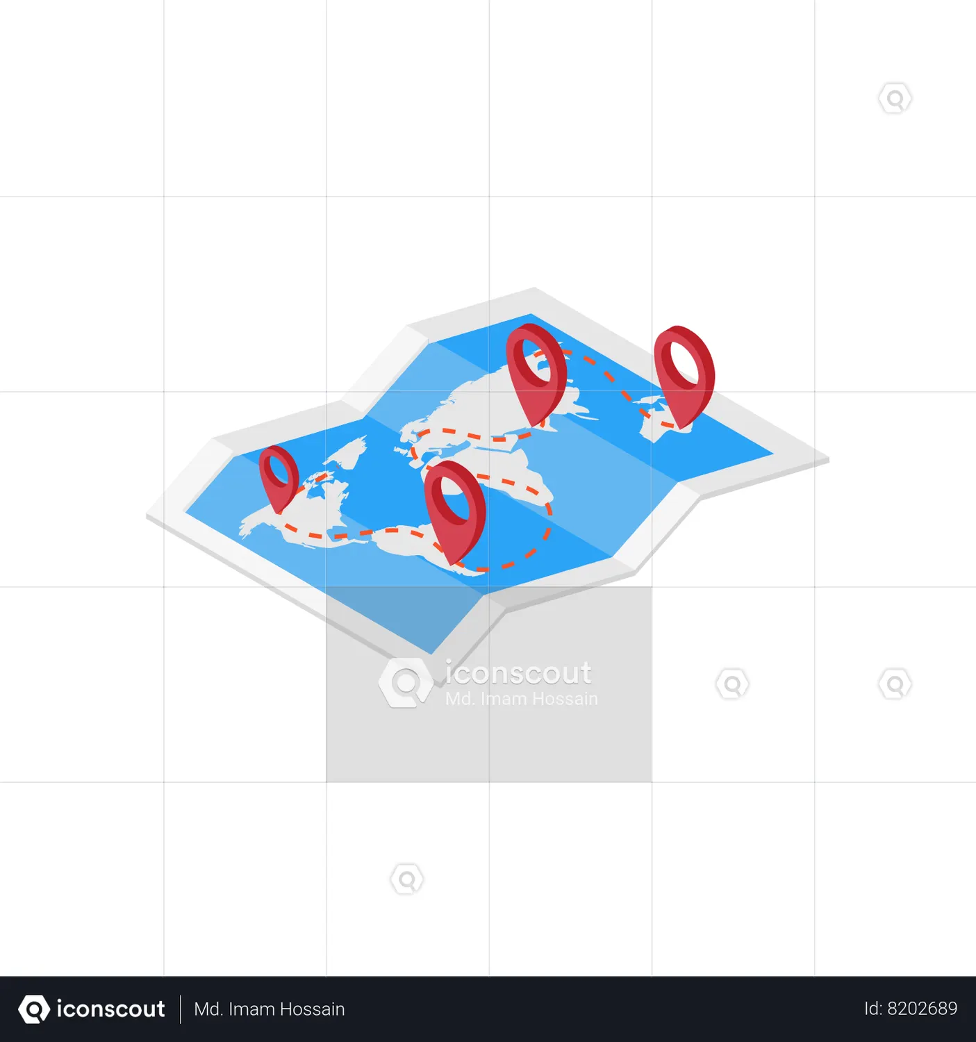 World Map Animated Icon - Free Download Holidays Animated Icons | IconScout