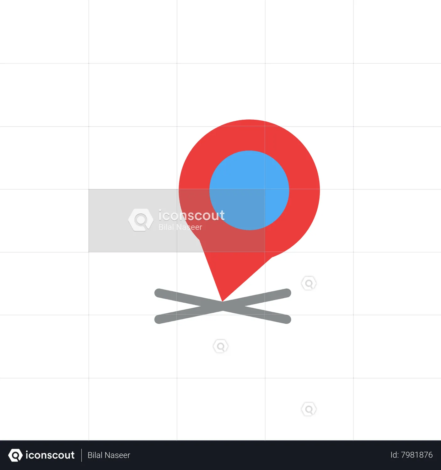 Wrong Location Animated Icon download in JSON, LOTTIE or MP4 format