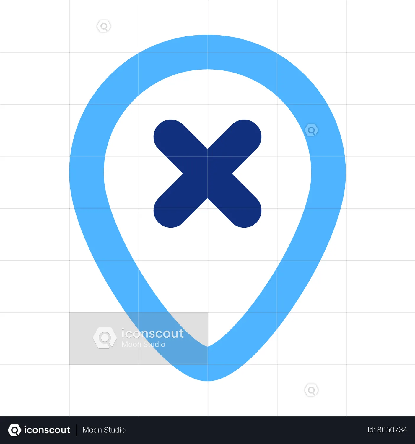 Wrong Location Animated Icon download in JSON, LOTTIE or MP4 format