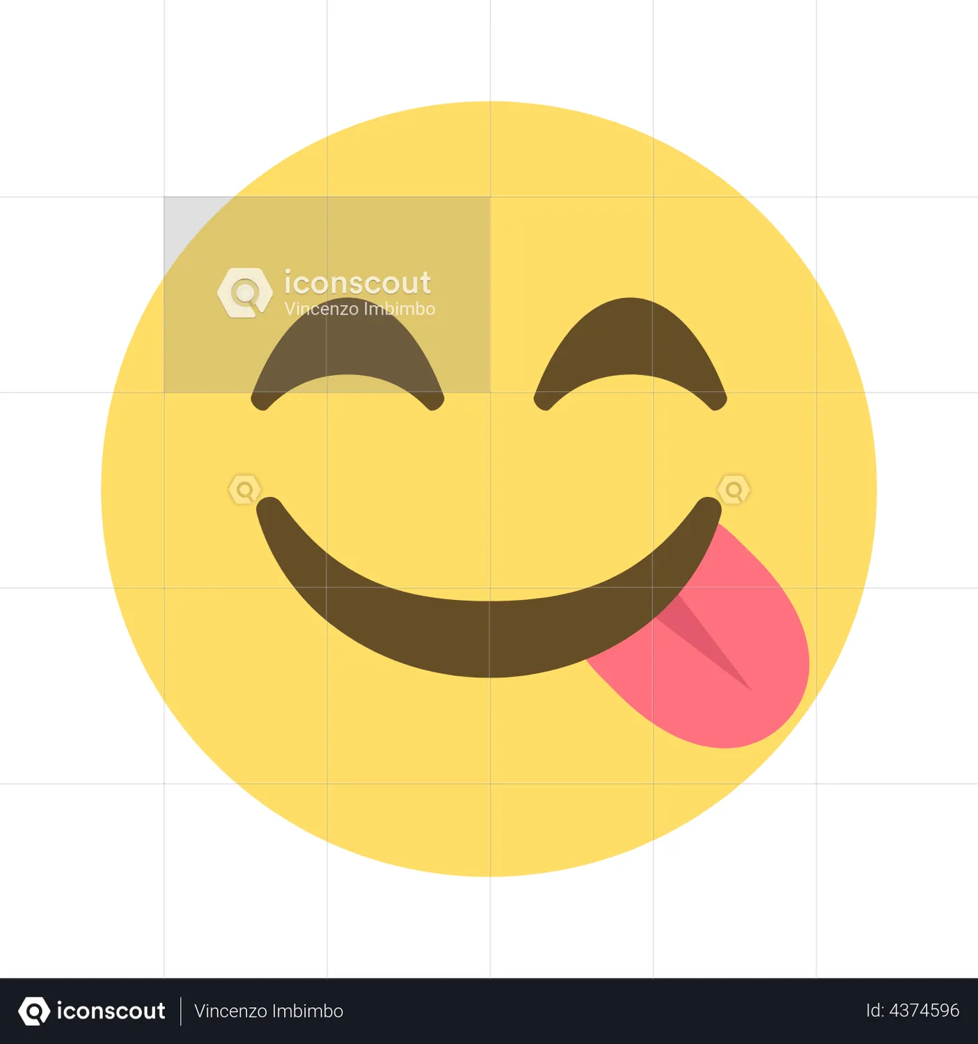 Yum Emoji Emoji Animated Icon download in JSON, LOTTIE or MP4 format