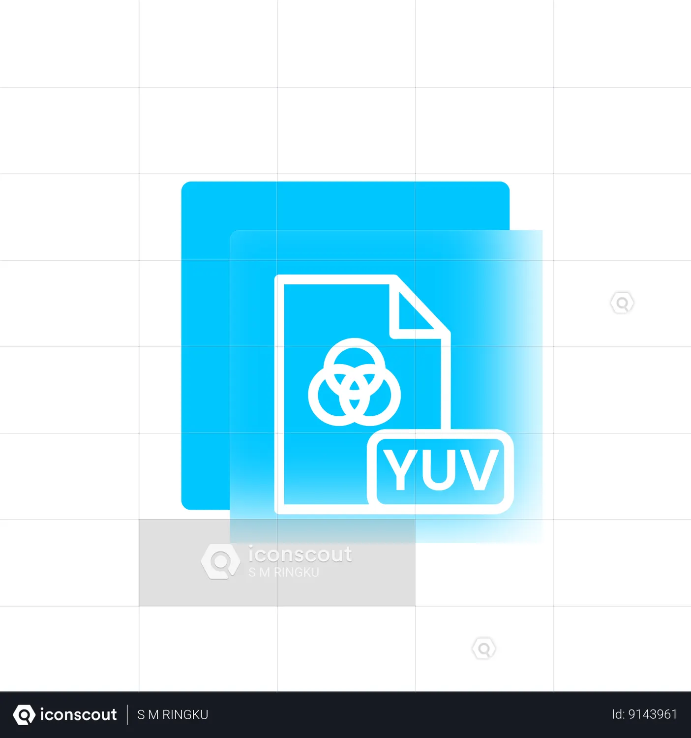 YUV File Animated Icon download in JSON, LOTTIE or MP4 format