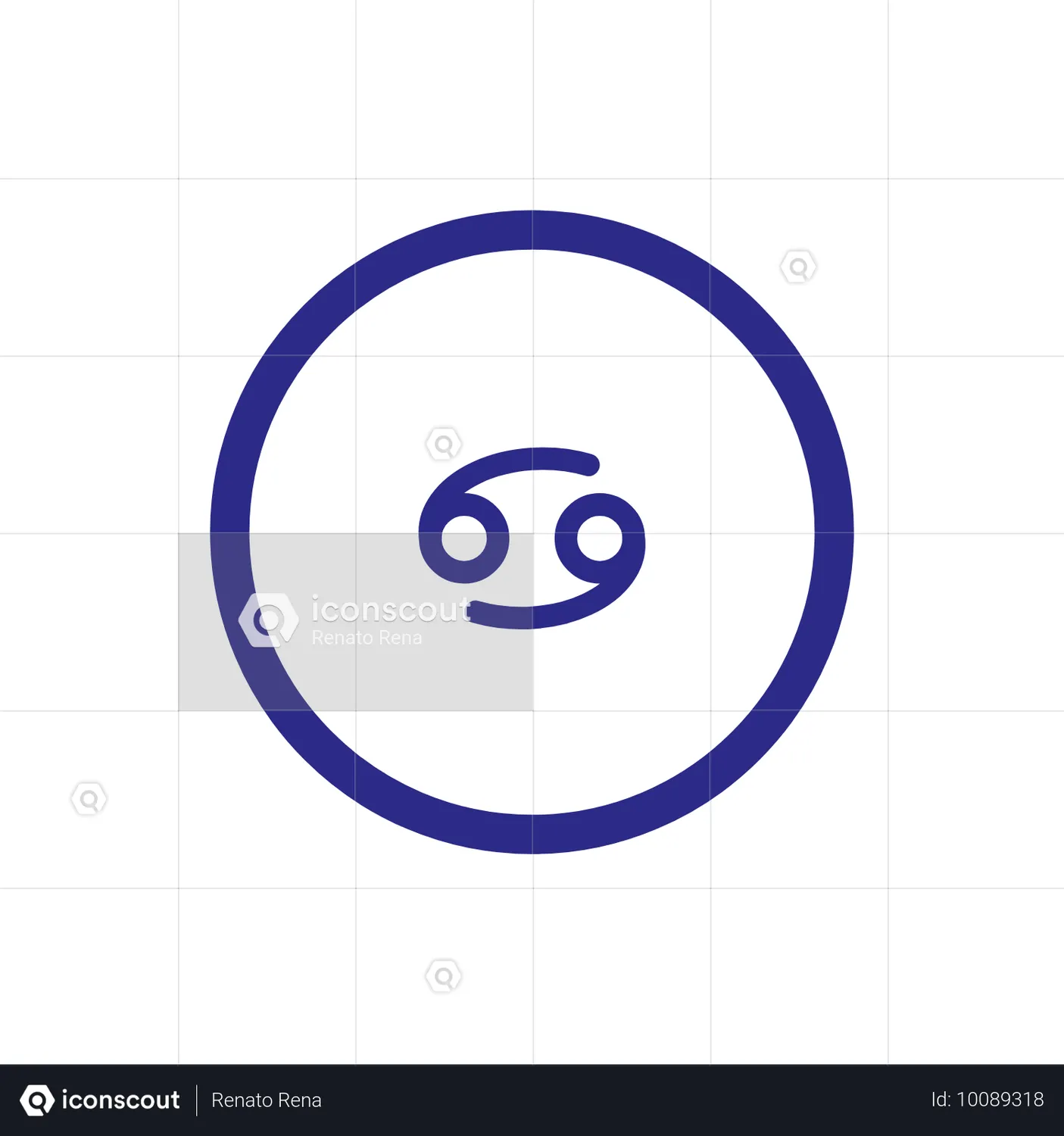Zodiac Cancer Animated Icon - Free Download Sign & Symbols Animated ...