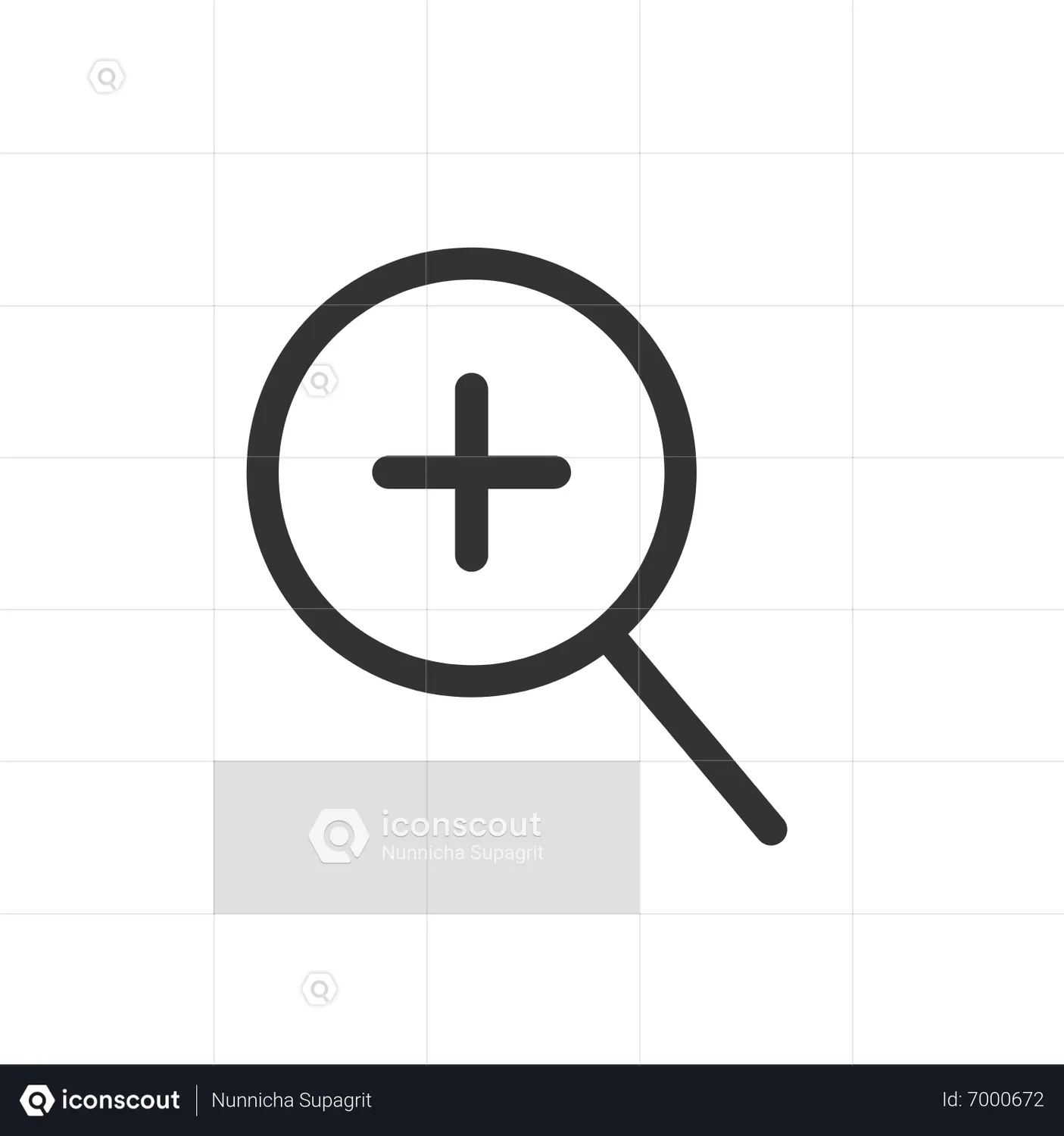 Zoom In Cursor Animated Icon download in JSON, LOTTIE or MP4 format