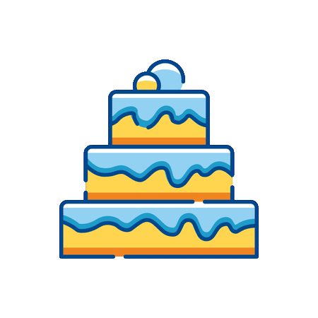 Easy Bake Birthday Cake Happy Birthday Animated Gif by Ashley - Etsy Hong  Kong