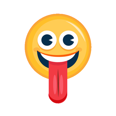 tongue smiley gif