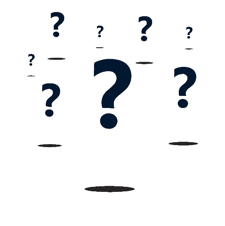question marks animation
