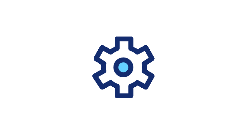 Spinning gear Animated Icon download in JSON, LOTTIE or MP4 format