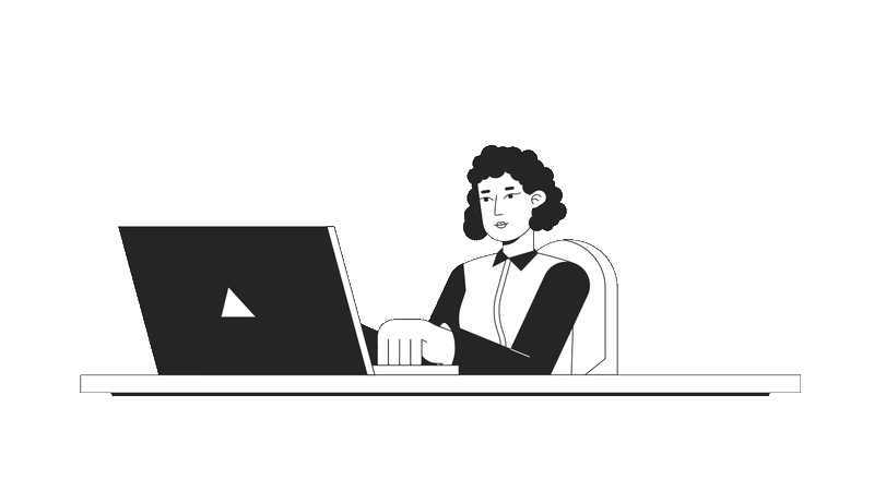 Typing Gifs Animated Man Typing On A Keyboard By Ani On Dribbble